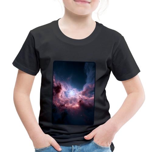 Radiant Cosmic Nebula Artwork - Toddler Premium T-Shirt