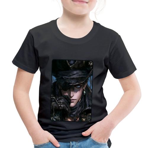 Dark Anime Pirate Warrior - Toddler Premium T-Shirt