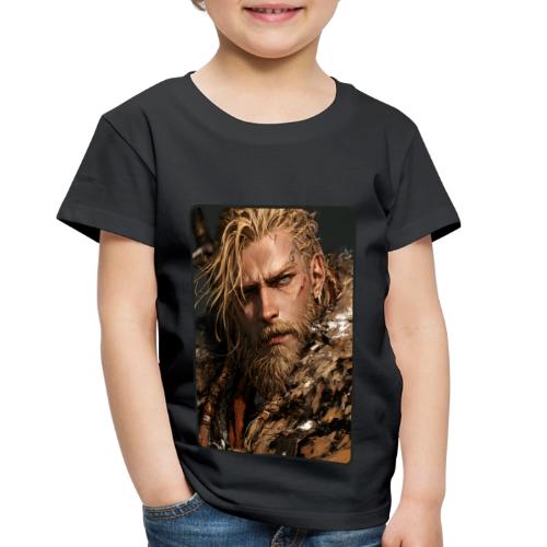 Battle-Scarred Viking Warrior - Toddler Premium T-Shirt
