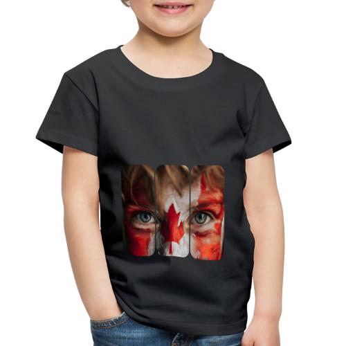 Canada: Maple Leaf Gaze - Toddler Premium T-Shirt