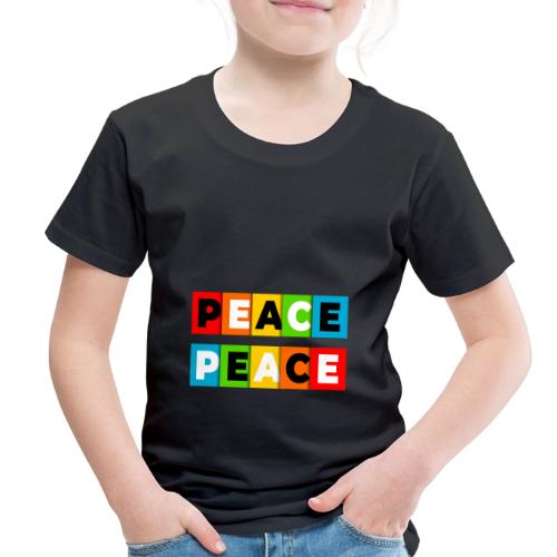 Colorful Peace - Toddler Premium T-Shirt