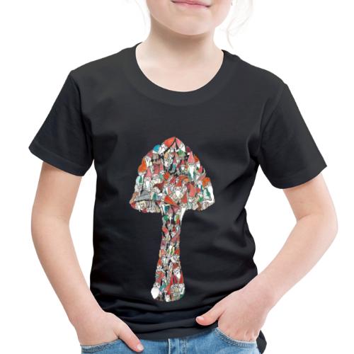 Gnome Mushroom. Amazing Doodle Art (Multi) - Toddler Premium T-Shirt