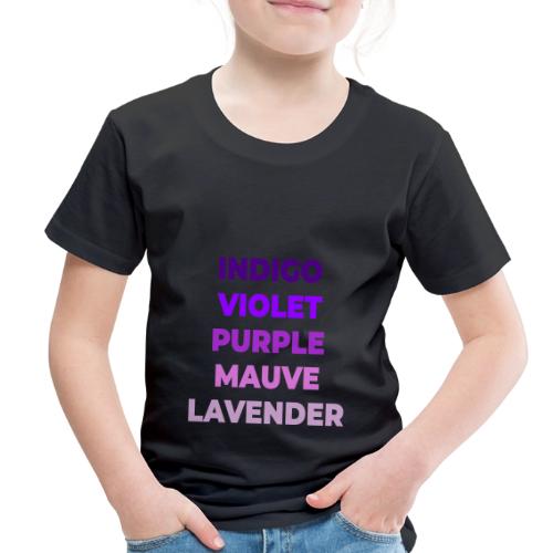 Shades of Purple - Toddler Premium T-Shirt