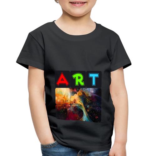 Waves of Art - Toddler Premium T-Shirt