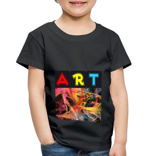 Chaotic Threads of Art - Toddler Premium T-Shirt