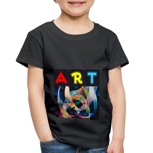 Art of Stripes and Shades - Toddler Premium T-Shirt