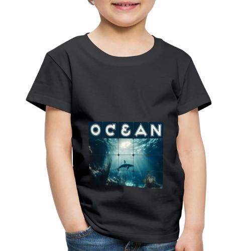 Ocean: Dolphin’s Serenity - Toddler Premium T-Shirt