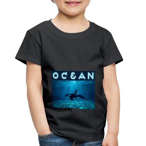 Ocean: Orca in Motion - Toddler Premium T-Shirt