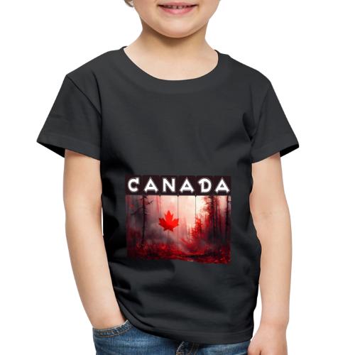 Canada Nature Vibes - Toddler Premium T-Shirt