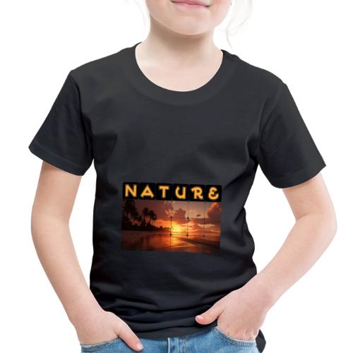 Nature: Sunset Serenity - Toddler Premium T-Shirt