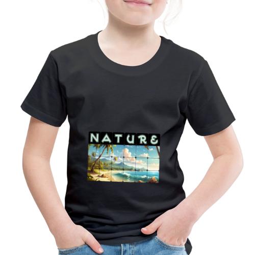 Nature: Sun-Kissed Shore - Toddler Premium T-Shirt