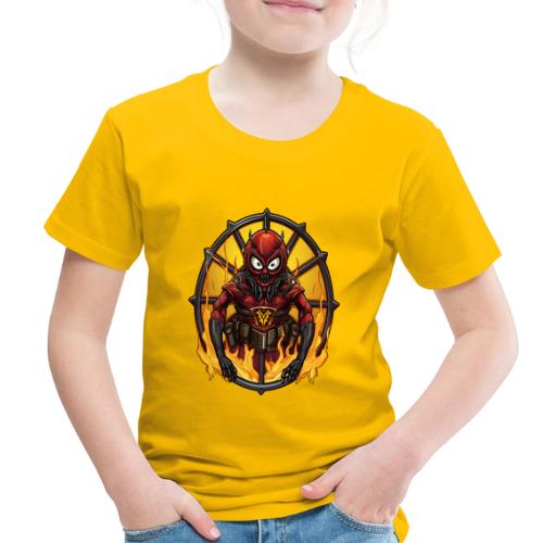 Firefighter spider - Toddler Premium T-Shirt