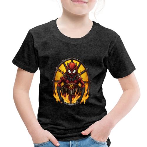 Firefighter spider - Toddler Premium T-Shirt