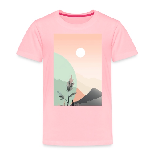 Retro Sunrise - Toddler Premium T-Shirt