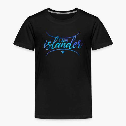 I am Islander (Blue) - Toddler Premium T-Shirt