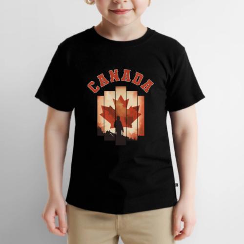 Proud Canadian Shadow - Toddler Premium T-Shirt