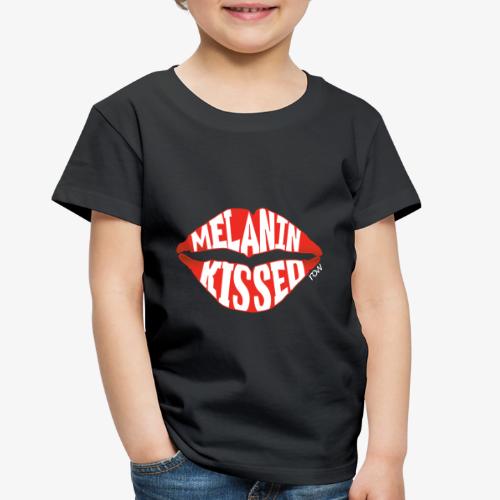 Melanin Kissed Tee by runonwords (r.o.w.) - Toddler Premium T-Shirt