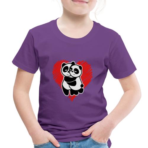 Panda Love - Toddler Premium T-Shirt