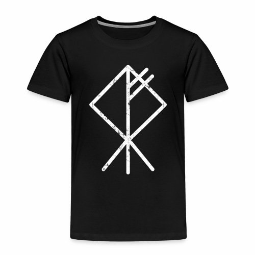 Wolf Viking Rune Symbol for Fenrir Fenriswolf Fans - Toddler Premium T-Shirt