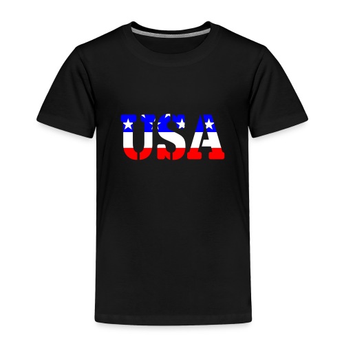 USAts USA stars and stripes AMERICA - Toddler Premium T-Shirt