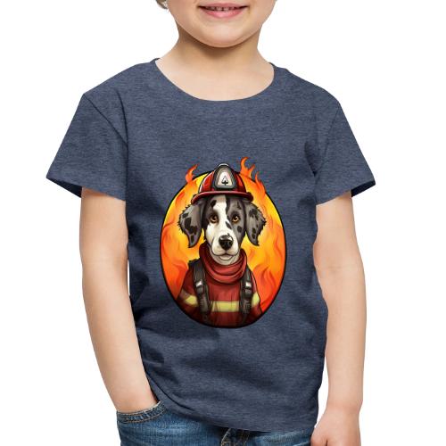 Dog Firefighter - Toddler Premium T-Shirt