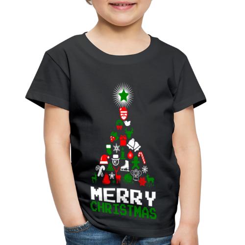 Ornament Merry Christmas Tree - Toddler Premium T-Shirt