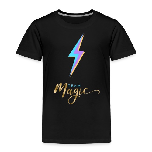 Team Magic With Lightning Bolt - Toddler Premium T-Shirt