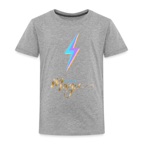 Team Magic With Lightning Bolt - Toddler Premium T-Shirt
