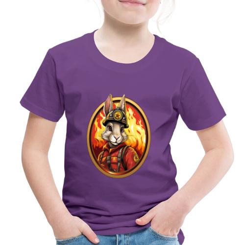 Rabbit Firefighter - Toddler Premium T-Shirt