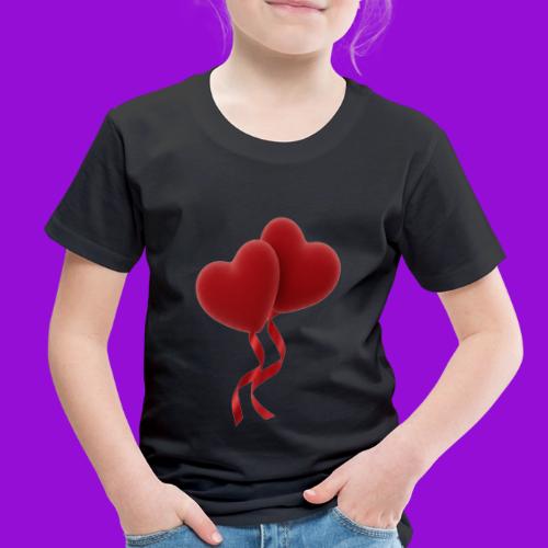 Two hearts together - Toddler Premium T-Shirt
