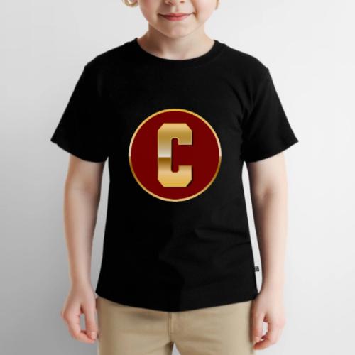 Letter C – Capital Varsity Alphabet Monogram - Toddler Premium T-Shirt