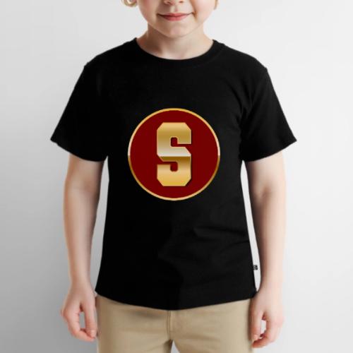 Letter S – Capital Varsity Alphabet Monogram - Toddler Premium T-Shirt