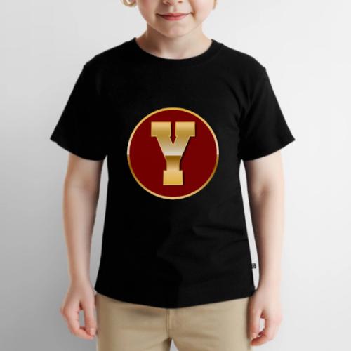 Letter Y – Capital Varsity Alphabet Monogram - Toddler Premium T-Shirt