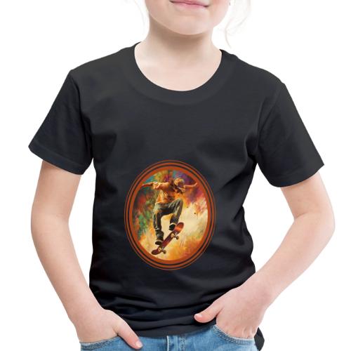 Skateboarding Mode On - Toddler Premium T-Shirt