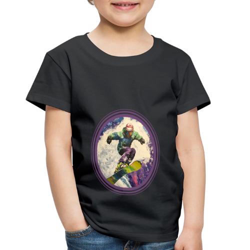 Snowboarding Soul - Toddler Premium T-Shirt