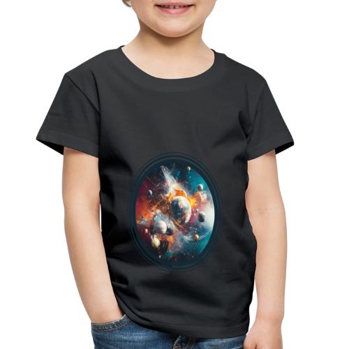 Planets in Acrylic Dreams - Toddler Premium T-Shirt