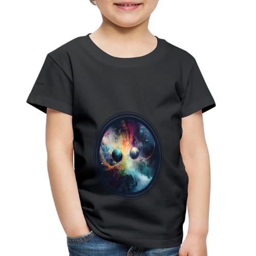 Chaotic Color Planets - Toddler Premium T-Shirt