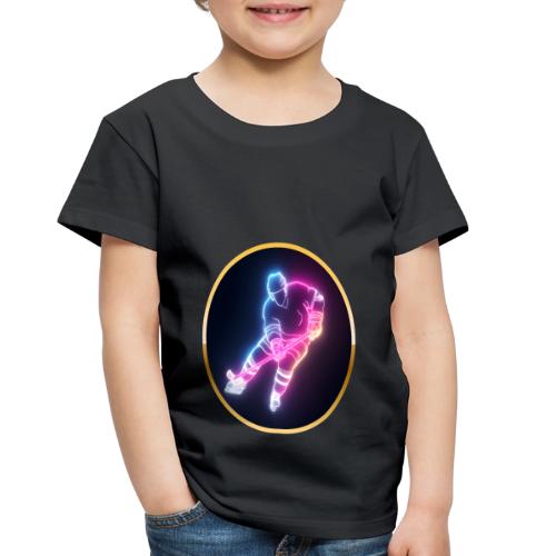 Hockey: Neon Ice Striker - Toddler Premium T-Shirt