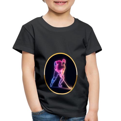Hockey: Neon Ice Rush - Toddler Premium T-Shirt