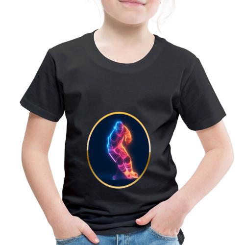 Hockey: Neon Hockey Sketch - Toddler Premium T-Shirt
