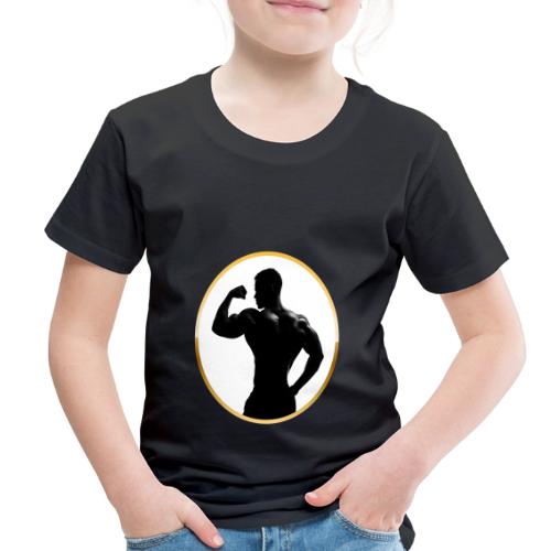 Bodybuilder: Classic Flex Emblem - Toddler Premium T-Shirt
