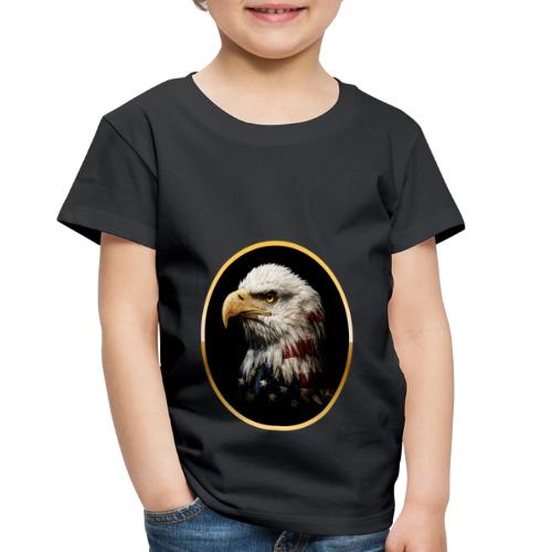 America: Golden Freedom Crest - Toddler Premium T-Shirt