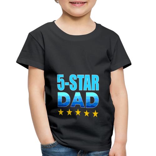Five Stars Dad - Toddler Premium T-Shirt