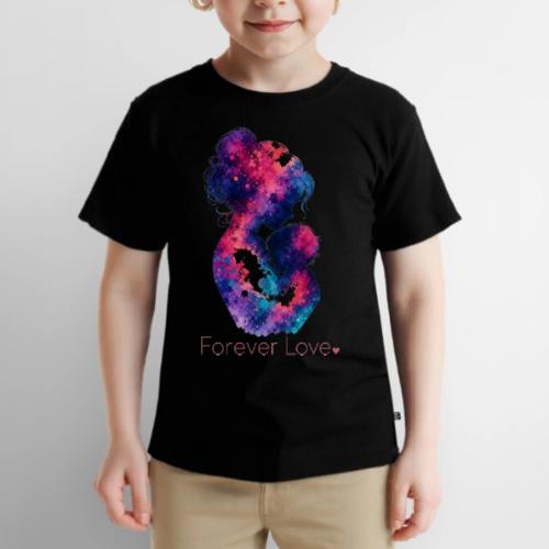 Forever Love-Vibrant Watercolor Mother-Child - Toddler Premium T-Shirt