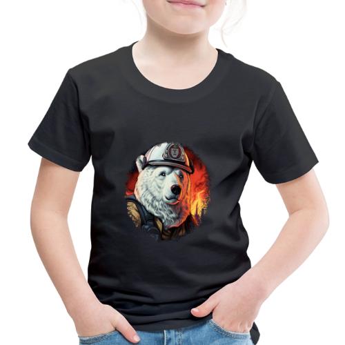 Firefighter polar bears - Toddler Premium T-Shirt