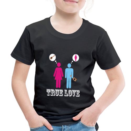 True Love: Ukulele - Toddler Premium T-Shirt