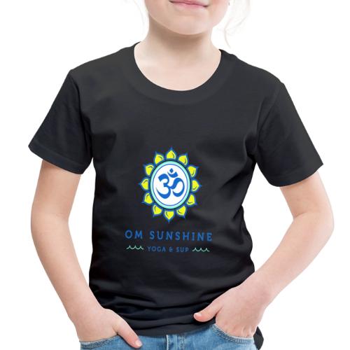 Om Sunshine Yoga transparent back original file - Toddler Premium T-Shirt