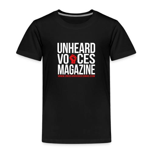 Unheard Voices Magazine with fist - Toddler Premium T-Shirt