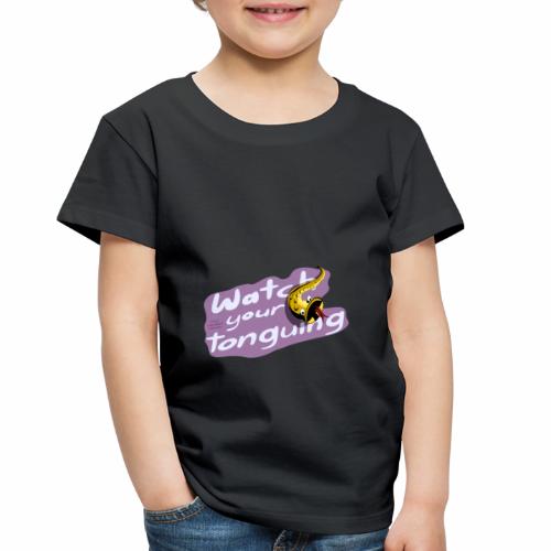 Saxophone players: Watch your tonguing!! pink - Toddler Premium T-Shirt
