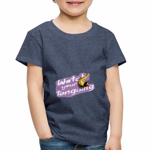 Saxophone players: Watch your tonguing!! pink - Toddler Premium T-Shirt